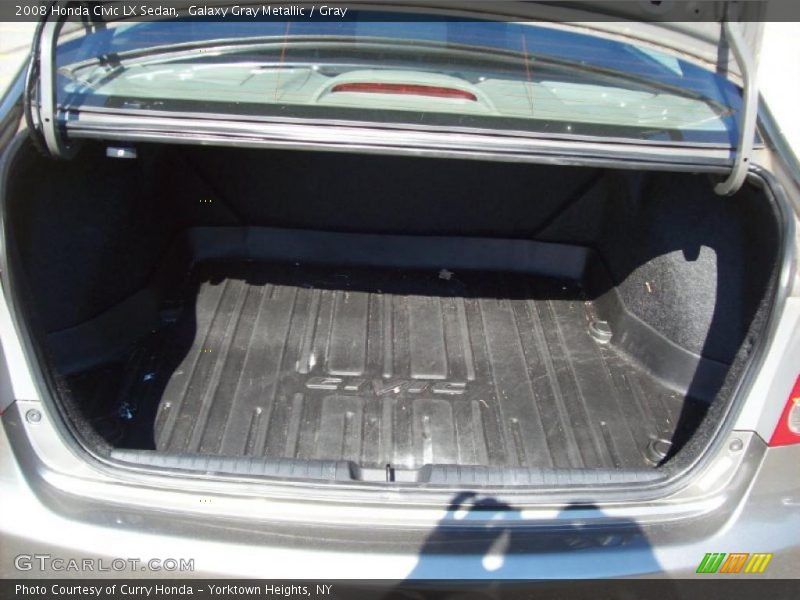 Galaxy Gray Metallic / Gray 2008 Honda Civic LX Sedan