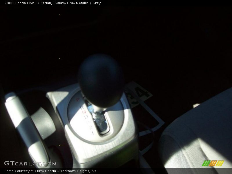 Galaxy Gray Metallic / Gray 2008 Honda Civic LX Sedan