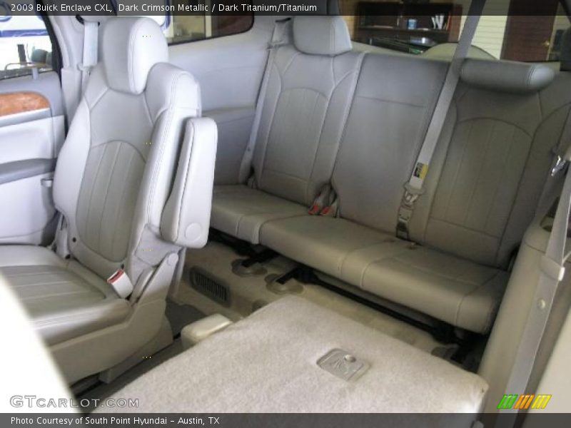 Dark Crimson Metallic / Dark Titanium/Titanium 2009 Buick Enclave CXL