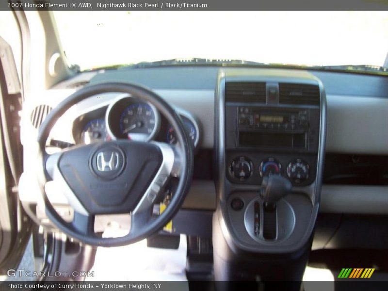 Nighthawk Black Pearl / Black/Titanium 2007 Honda Element LX AWD