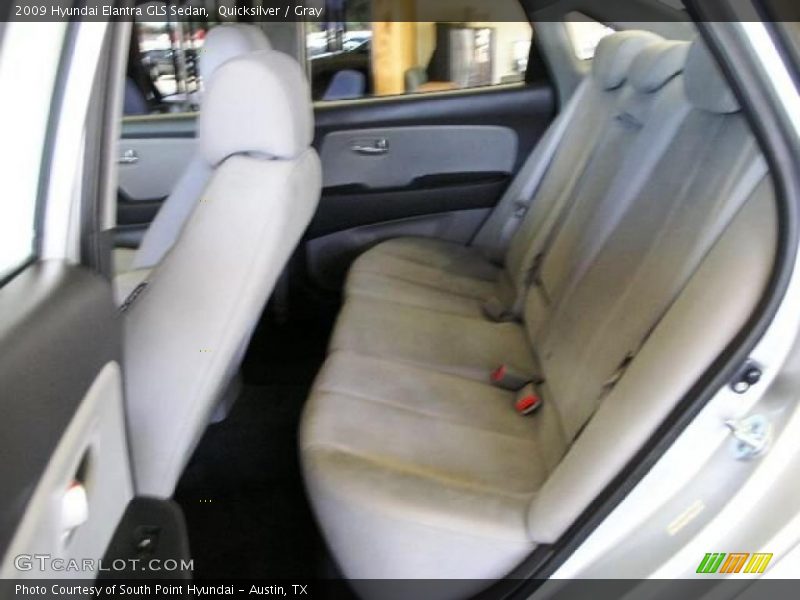 Quicksilver / Gray 2009 Hyundai Elantra GLS Sedan