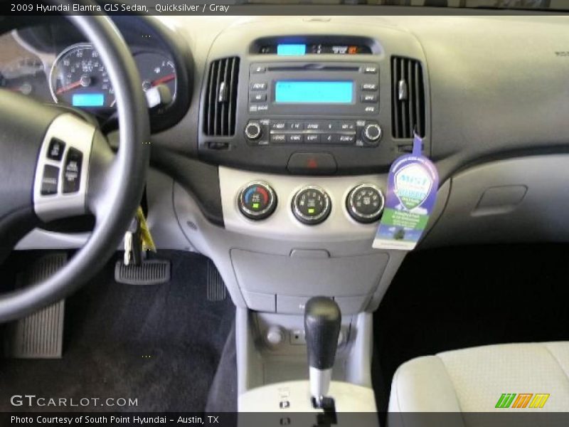 Quicksilver / Gray 2009 Hyundai Elantra GLS Sedan
