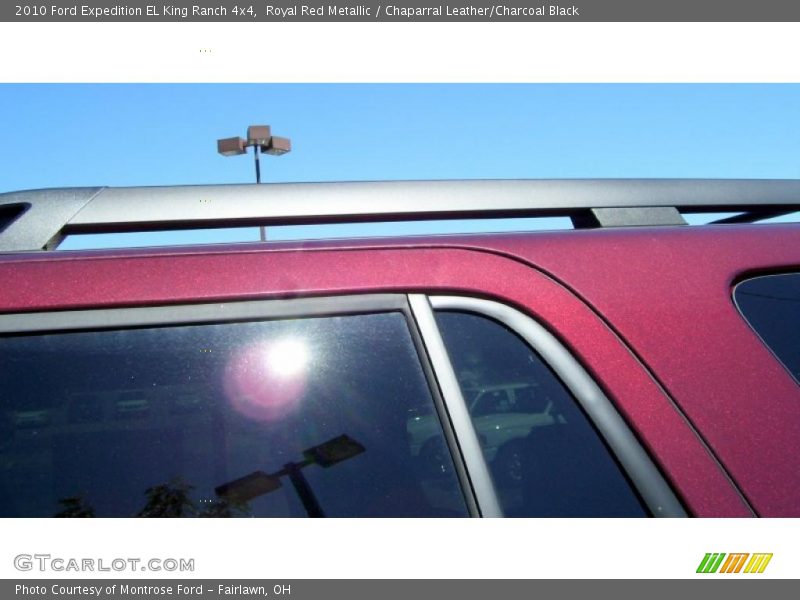 Royal Red Metallic / Chaparral Leather/Charcoal Black 2010 Ford Expedition EL King Ranch 4x4
