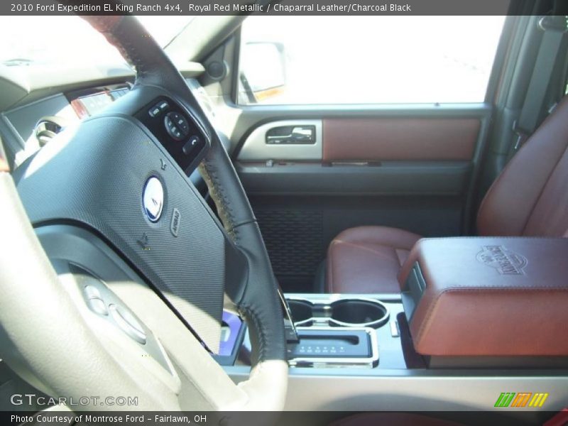 Royal Red Metallic / Chaparral Leather/Charcoal Black 2010 Ford Expedition EL King Ranch 4x4