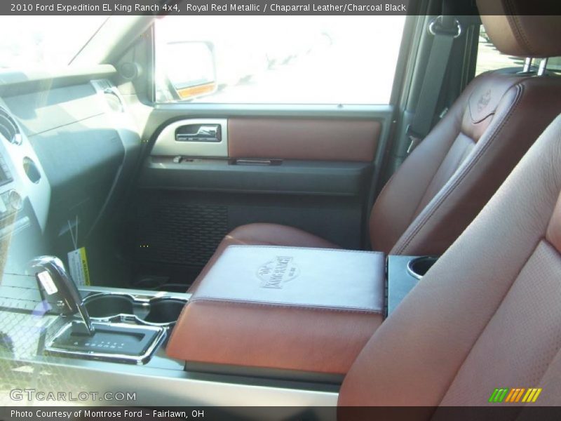 Royal Red Metallic / Chaparral Leather/Charcoal Black 2010 Ford Expedition EL King Ranch 4x4
