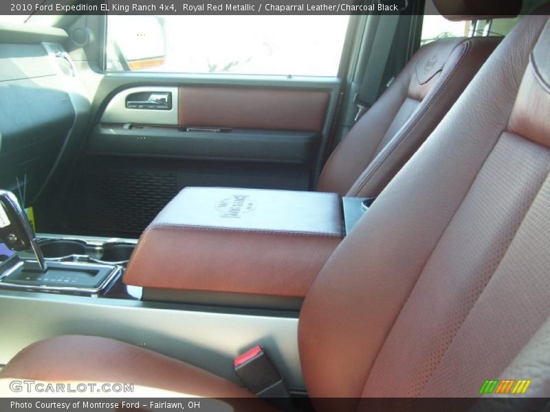 Royal Red Metallic / Chaparral Leather/Charcoal Black 2010 Ford Expedition EL King Ranch 4x4