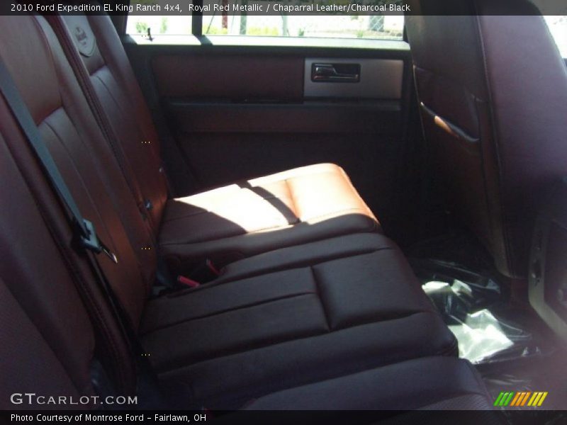 Royal Red Metallic / Chaparral Leather/Charcoal Black 2010 Ford Expedition EL King Ranch 4x4
