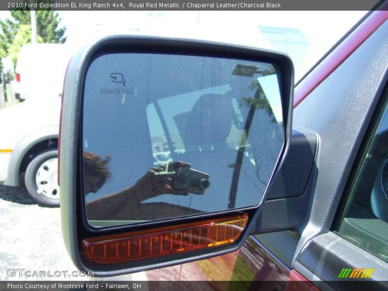 Royal Red Metallic / Chaparral Leather/Charcoal Black 2010 Ford Expedition EL King Ranch 4x4