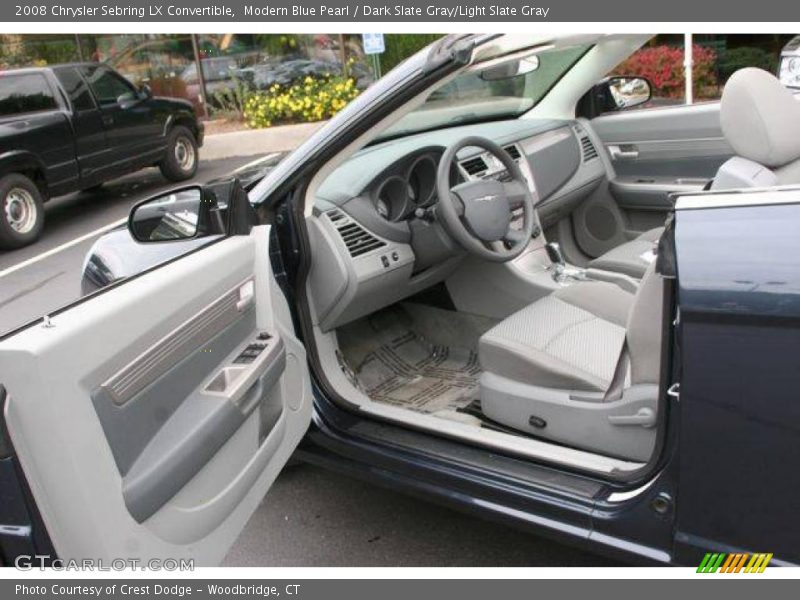 Modern Blue Pearl / Dark Slate Gray/Light Slate Gray 2008 Chrysler Sebring LX Convertible