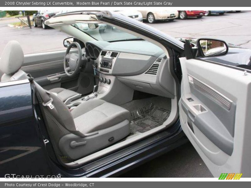 Modern Blue Pearl / Dark Slate Gray/Light Slate Gray 2008 Chrysler Sebring LX Convertible