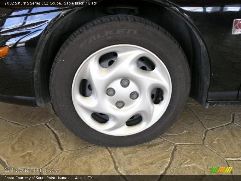 Sable Black / Black 2002 Saturn S Series SC2 Coupe