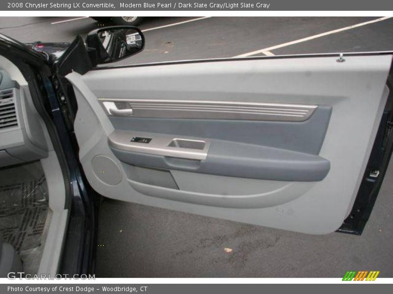 Modern Blue Pearl / Dark Slate Gray/Light Slate Gray 2008 Chrysler Sebring LX Convertible
