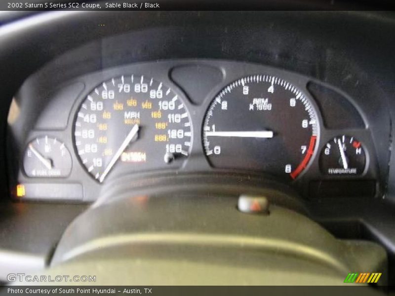 Sable Black / Black 2002 Saturn S Series SC2 Coupe