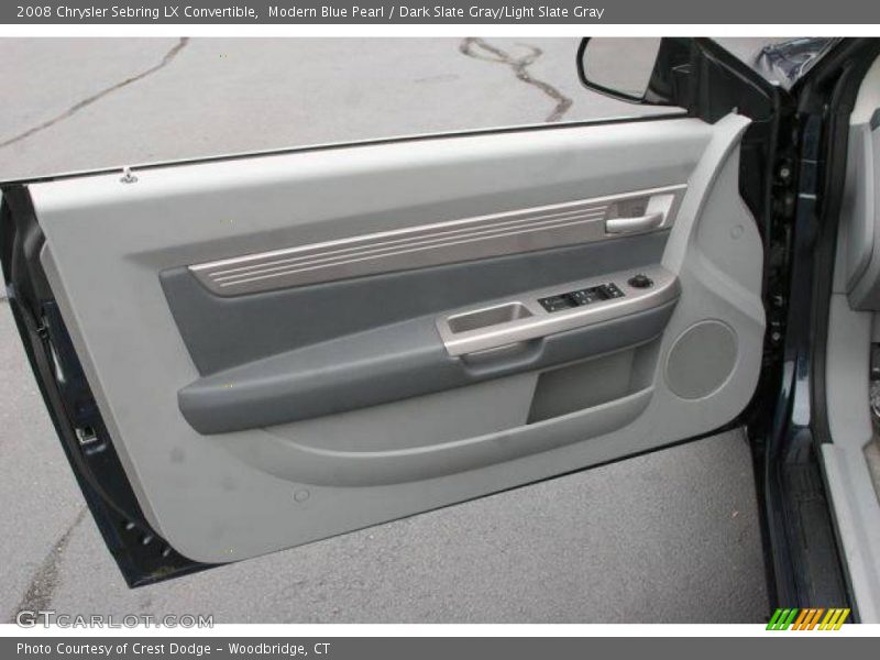 Modern Blue Pearl / Dark Slate Gray/Light Slate Gray 2008 Chrysler Sebring LX Convertible