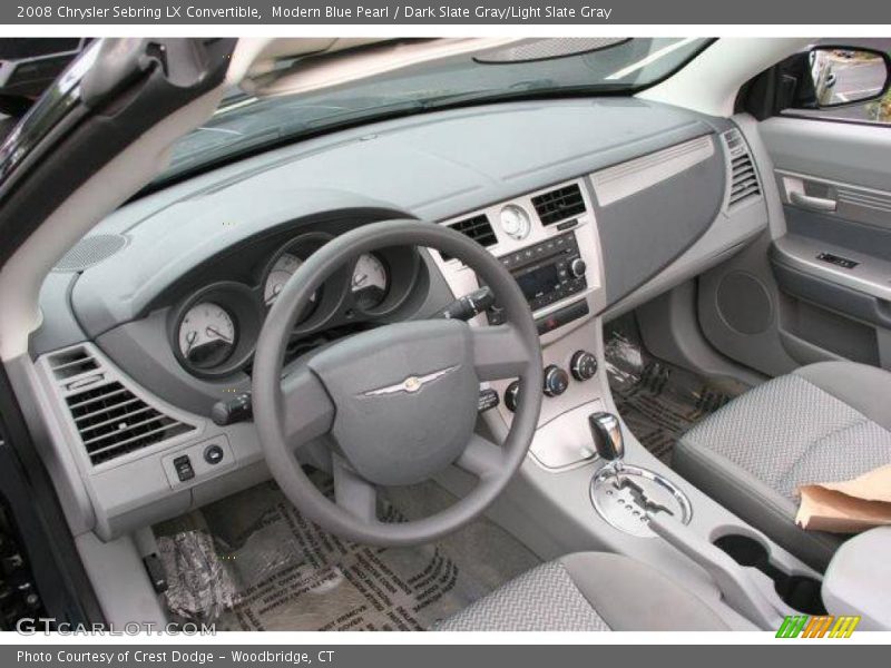 Modern Blue Pearl / Dark Slate Gray/Light Slate Gray 2008 Chrysler Sebring LX Convertible