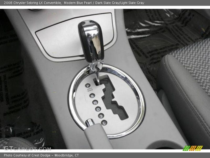 Modern Blue Pearl / Dark Slate Gray/Light Slate Gray 2008 Chrysler Sebring LX Convertible