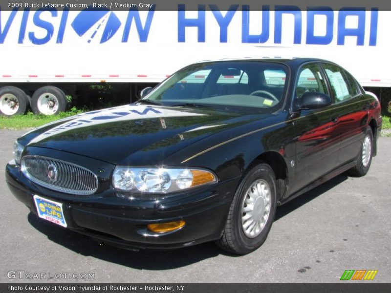 Black / Medium Gray 2003 Buick LeSabre Custom