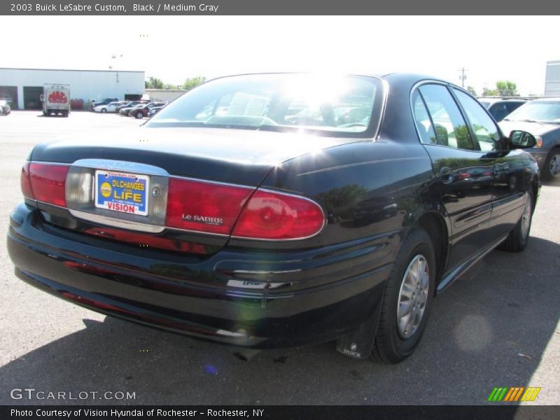 Black / Medium Gray 2003 Buick LeSabre Custom