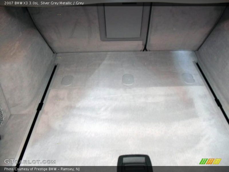 Silver Grey Metallic / Grey 2007 BMW X3 3.0si
