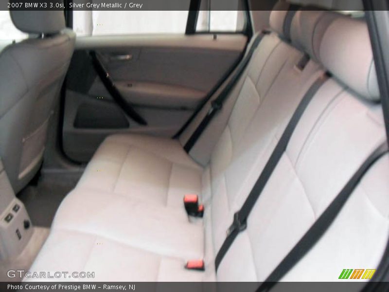 Silver Grey Metallic / Grey 2007 BMW X3 3.0si