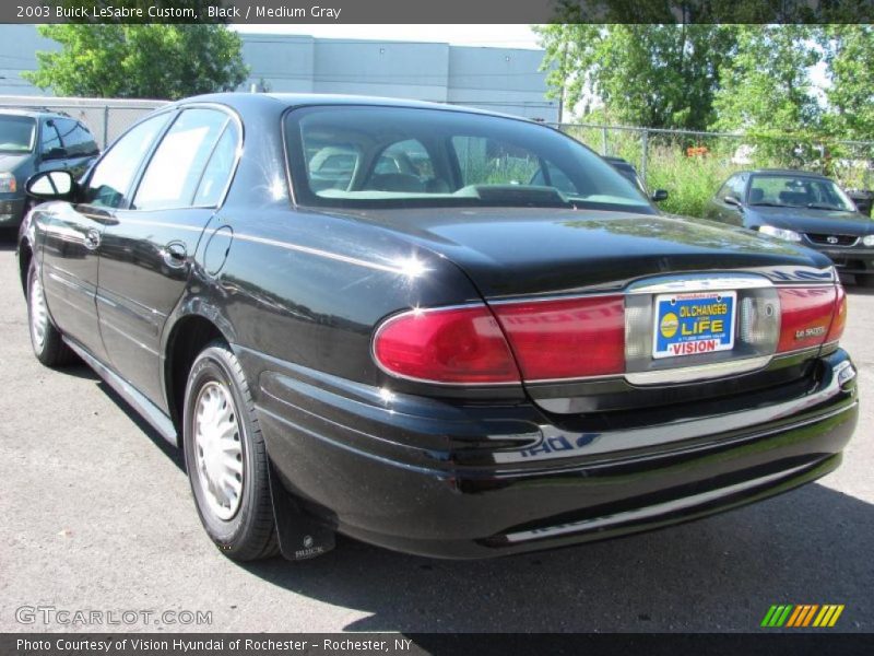 Black / Medium Gray 2003 Buick LeSabre Custom