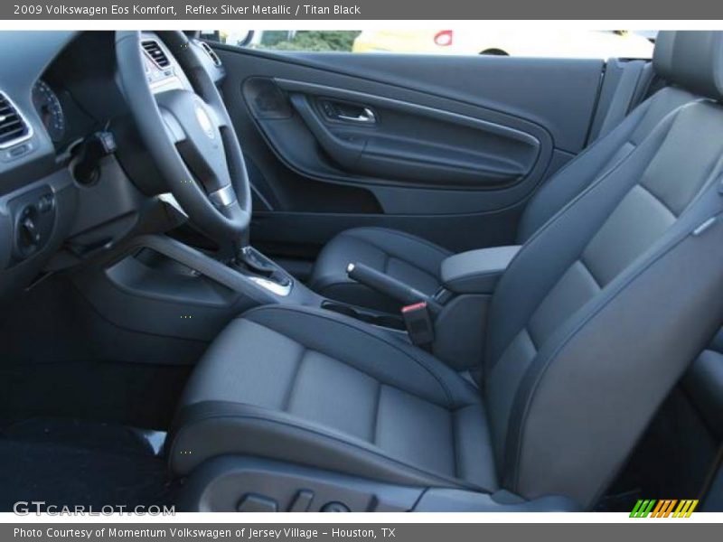 Reflex Silver Metallic / Titan Black 2009 Volkswagen Eos Komfort