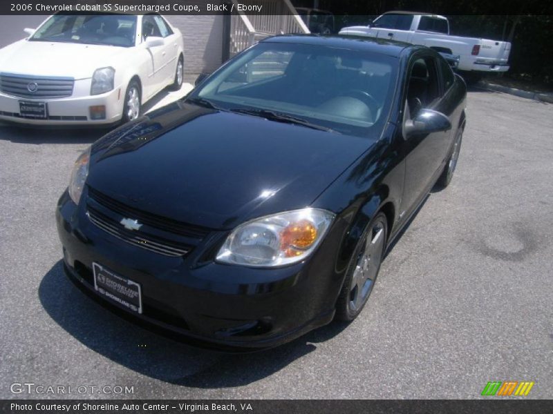 Black / Ebony 2006 Chevrolet Cobalt SS Supercharged Coupe
