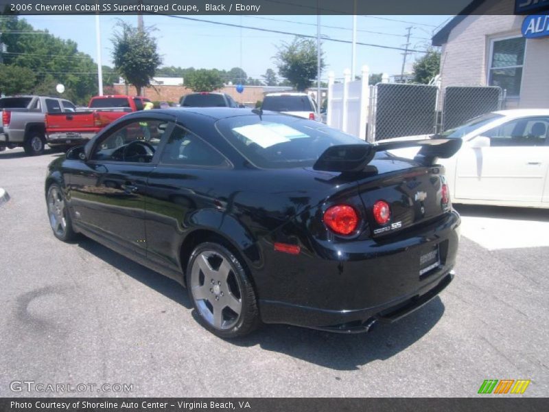 Black / Ebony 2006 Chevrolet Cobalt SS Supercharged Coupe
