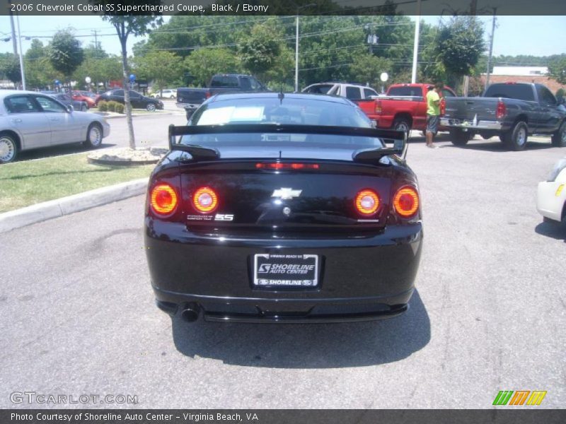 Black / Ebony 2006 Chevrolet Cobalt SS Supercharged Coupe