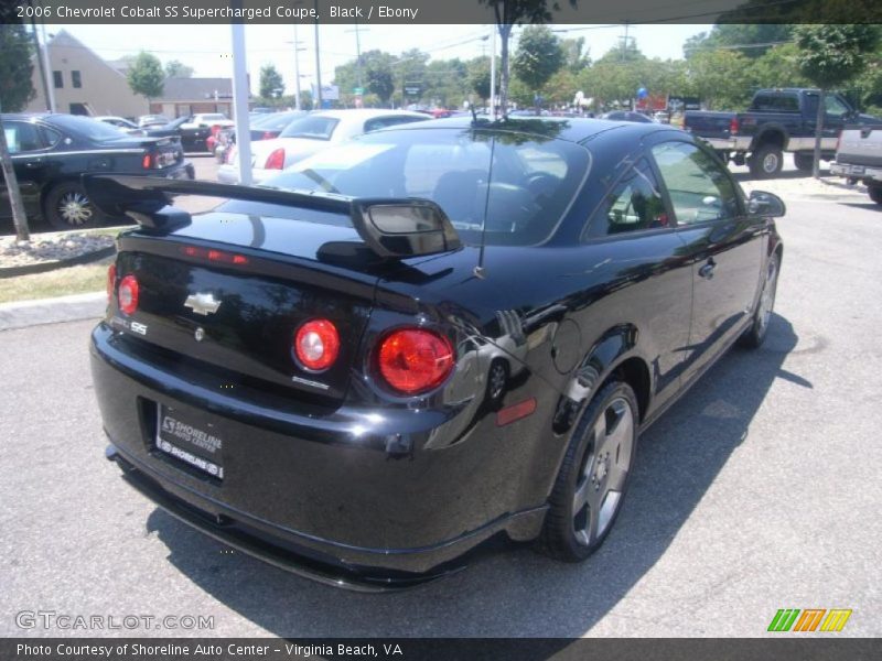 Black / Ebony 2006 Chevrolet Cobalt SS Supercharged Coupe