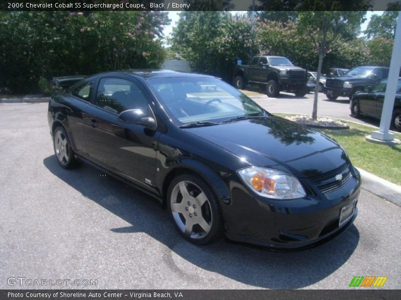 Black / Ebony 2006 Chevrolet Cobalt SS Supercharged Coupe