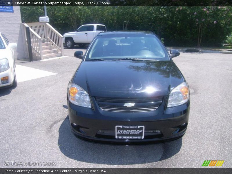 Black / Ebony 2006 Chevrolet Cobalt SS Supercharged Coupe