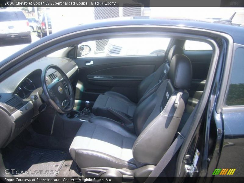 Black / Ebony 2006 Chevrolet Cobalt SS Supercharged Coupe