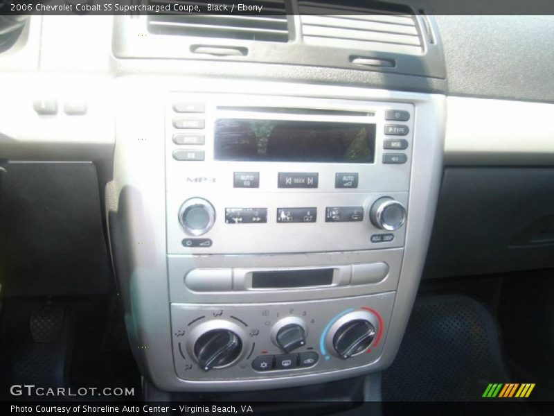 Black / Ebony 2006 Chevrolet Cobalt SS Supercharged Coupe