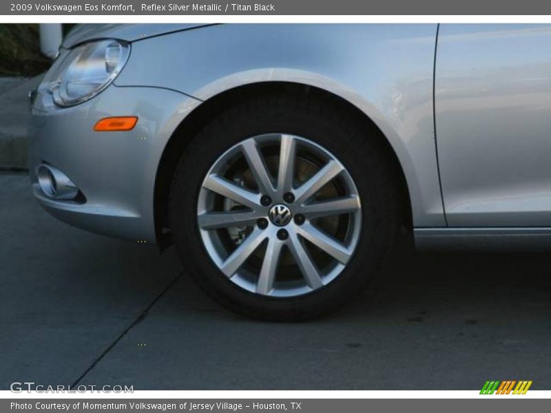 Reflex Silver Metallic / Titan Black 2009 Volkswagen Eos Komfort