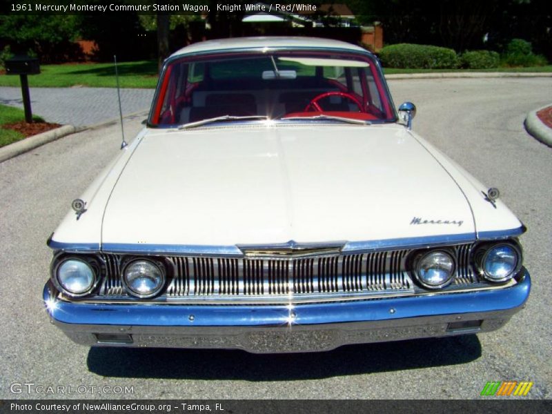Knight White / Red/White 1961 Mercury Monterey Commuter Station Wagon