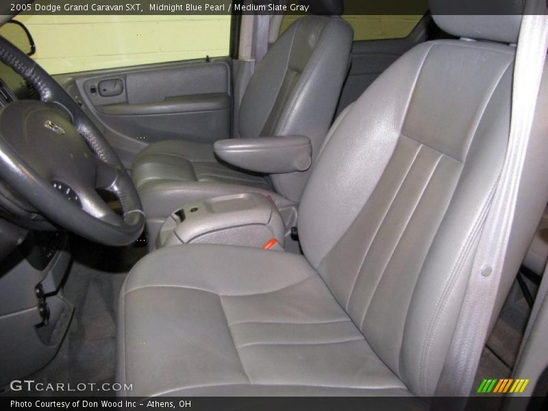 Midnight Blue Pearl / Medium Slate Gray 2005 Dodge Grand Caravan SXT