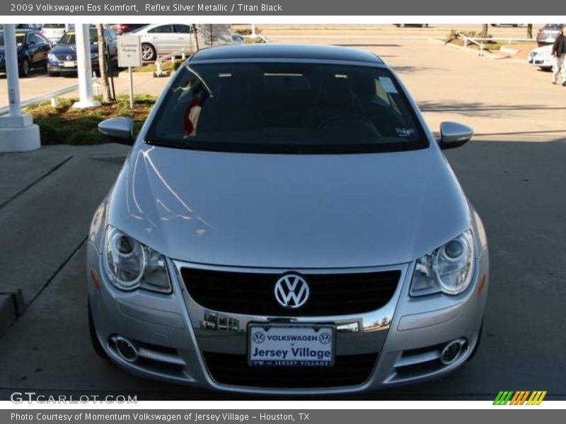 Reflex Silver Metallic / Titan Black 2009 Volkswagen Eos Komfort