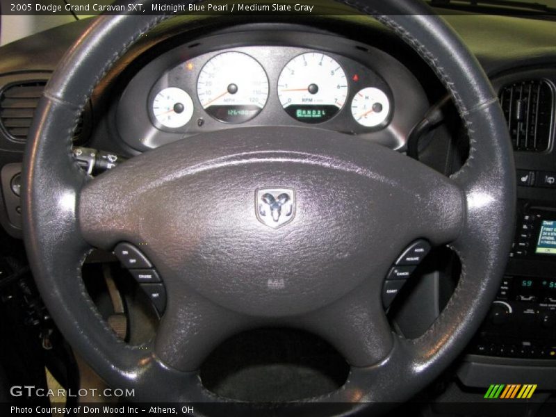 Midnight Blue Pearl / Medium Slate Gray 2005 Dodge Grand Caravan SXT