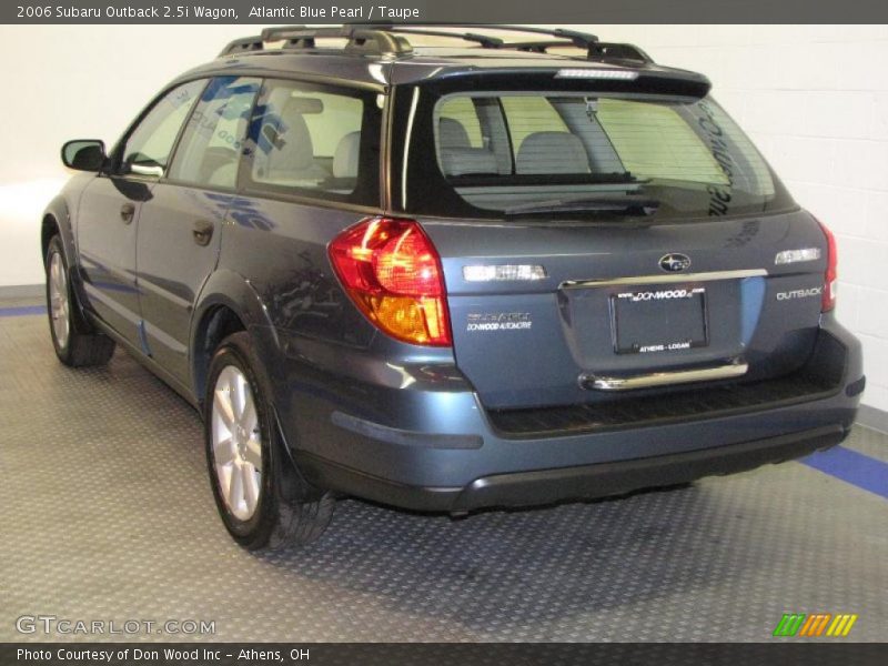 Atlantic Blue Pearl / Taupe 2006 Subaru Outback 2.5i Wagon