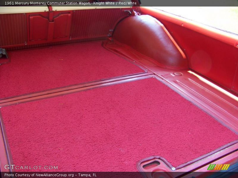 Knight White / Red/White 1961 Mercury Monterey Commuter Station Wagon