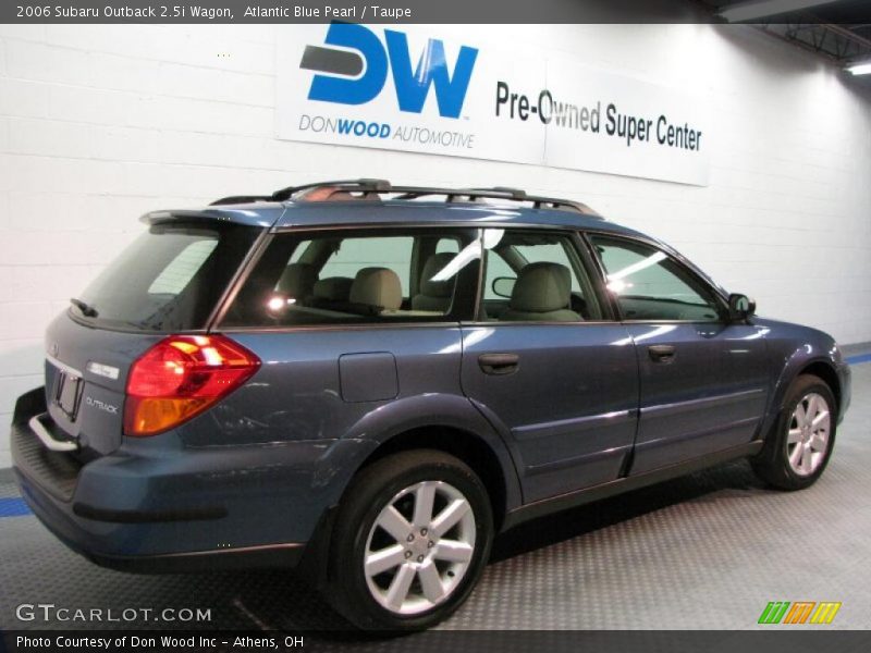 Atlantic Blue Pearl / Taupe 2006 Subaru Outback 2.5i Wagon