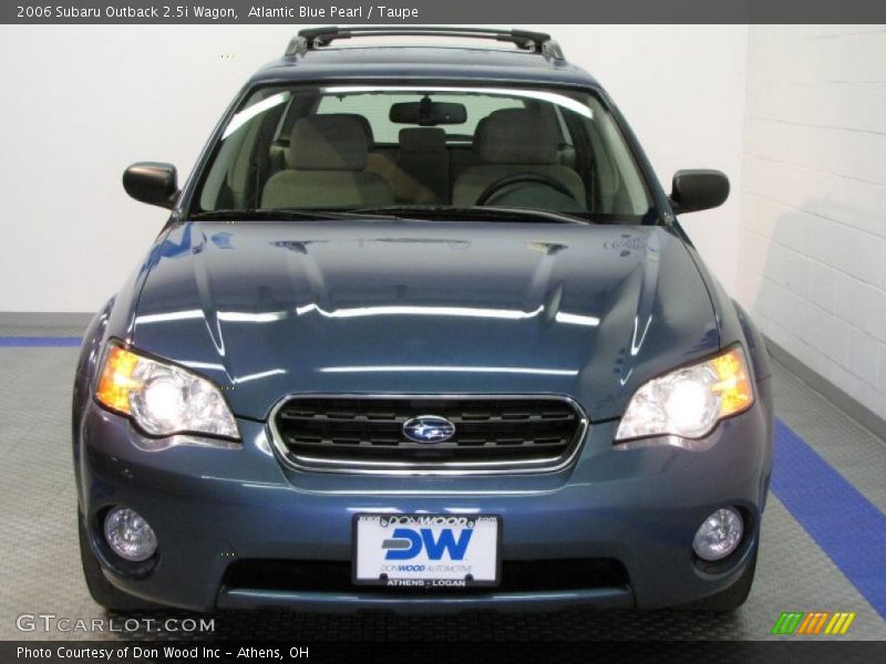 Atlantic Blue Pearl / Taupe 2006 Subaru Outback 2.5i Wagon