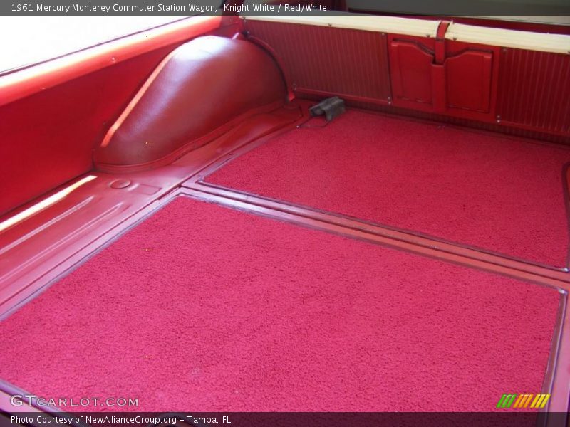 Knight White / Red/White 1961 Mercury Monterey Commuter Station Wagon