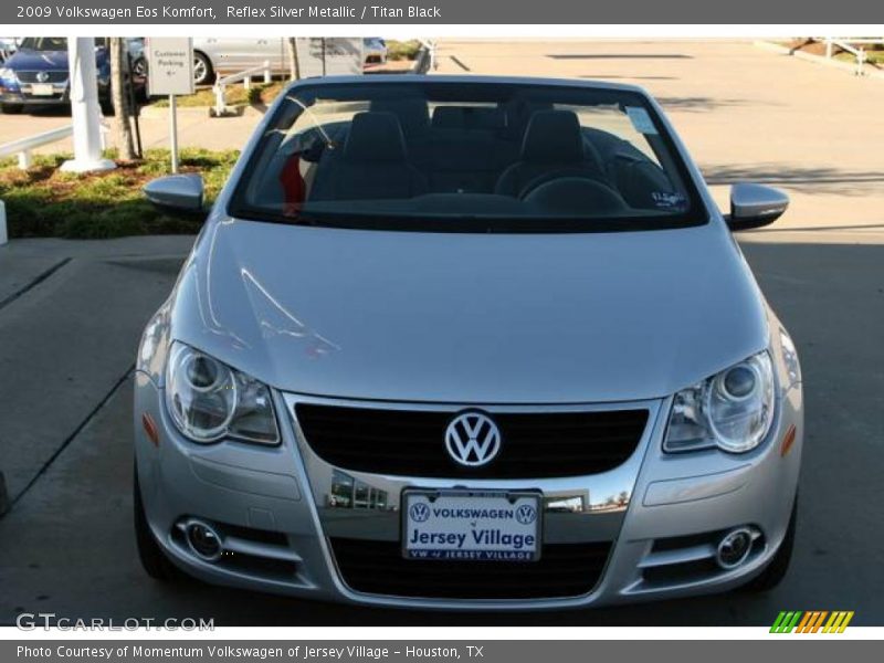 Reflex Silver Metallic / Titan Black 2009 Volkswagen Eos Komfort