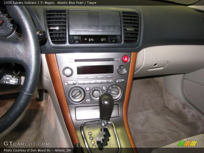 Atlantic Blue Pearl / Taupe 2006 Subaru Outback 2.5i Wagon