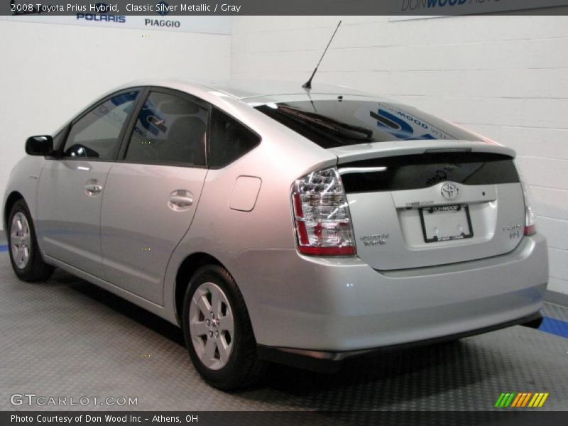 Classic Silver Metallic / Gray 2008 Toyota Prius Hybrid