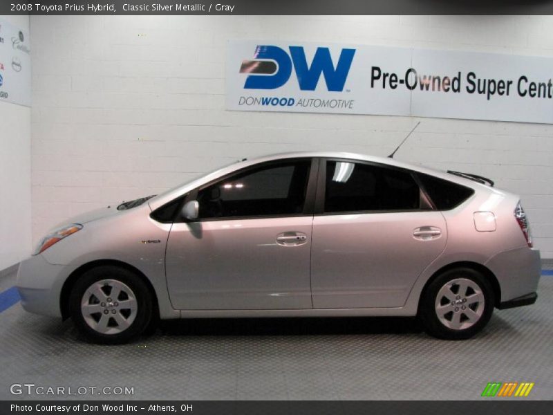 Classic Silver Metallic / Gray 2008 Toyota Prius Hybrid