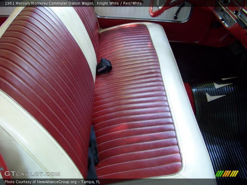 Knight White / Red/White 1961 Mercury Monterey Commuter Station Wagon
