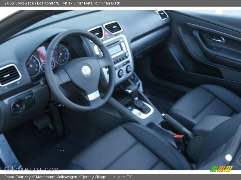 Reflex Silver Metallic / Titan Black 2009 Volkswagen Eos Komfort